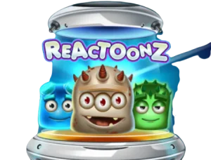 Reactoonz hahmot