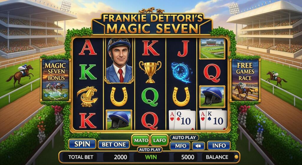 Frankie Dettori’s Magic Seven kolikkopeli – kokemuksia legendaarisen ravitähden slotista