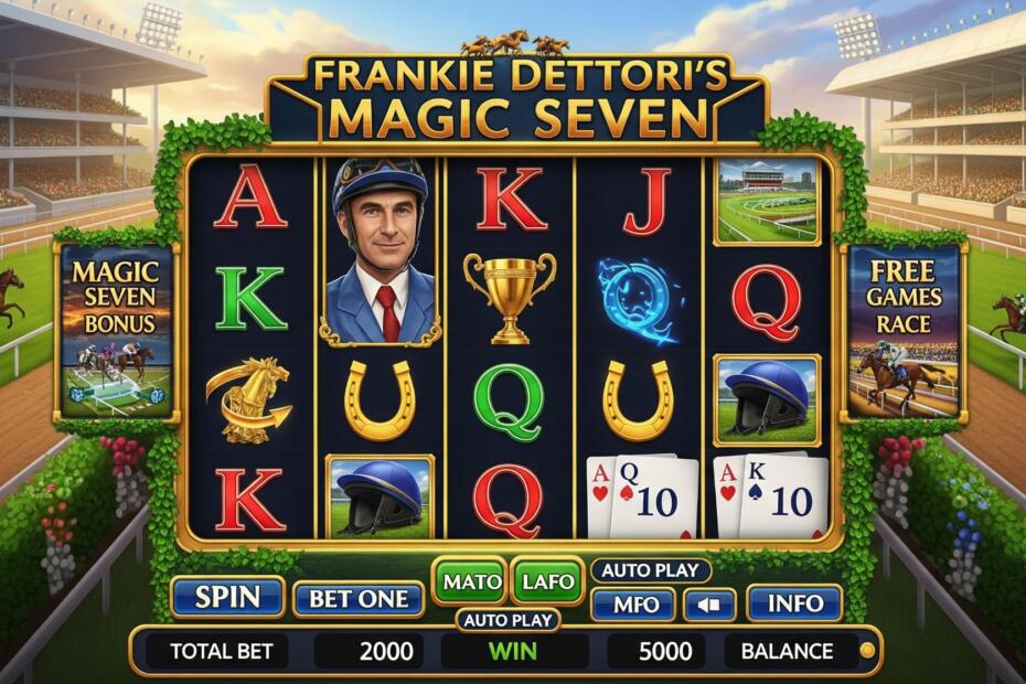 Frankie Dettori’s Magic Seven kolikkopeli – kokemuksia legendaarisen ravitähden slotista