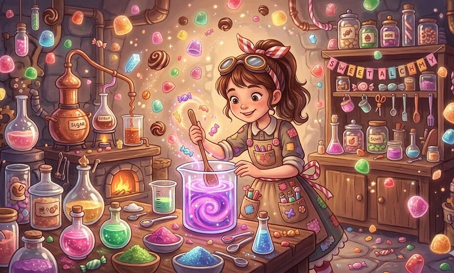 Sweet Alchemy 100: Pelin perusteet ja ruudukon toiminta